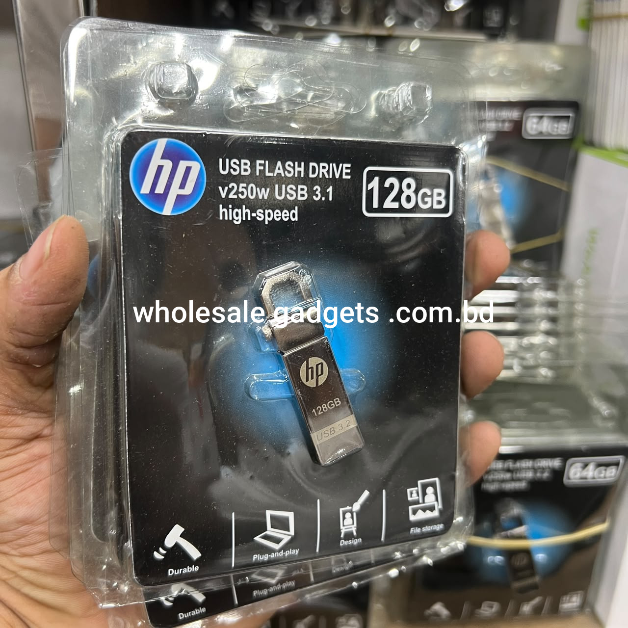 HP 8/16/32/64/128 GB USB 3.1  Pendrive