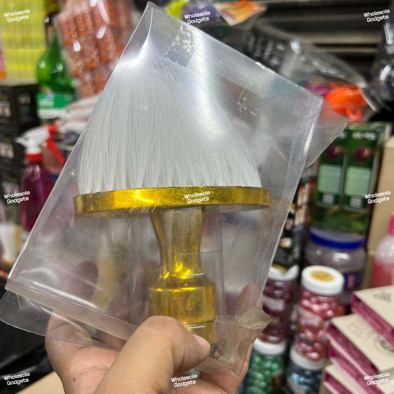 professional barber neck duster brush