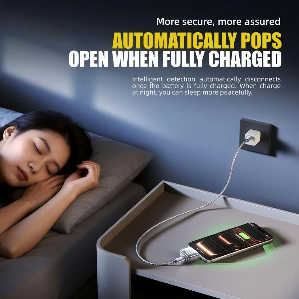 KUWAJIA Type-C Auto Eject Charging Protector