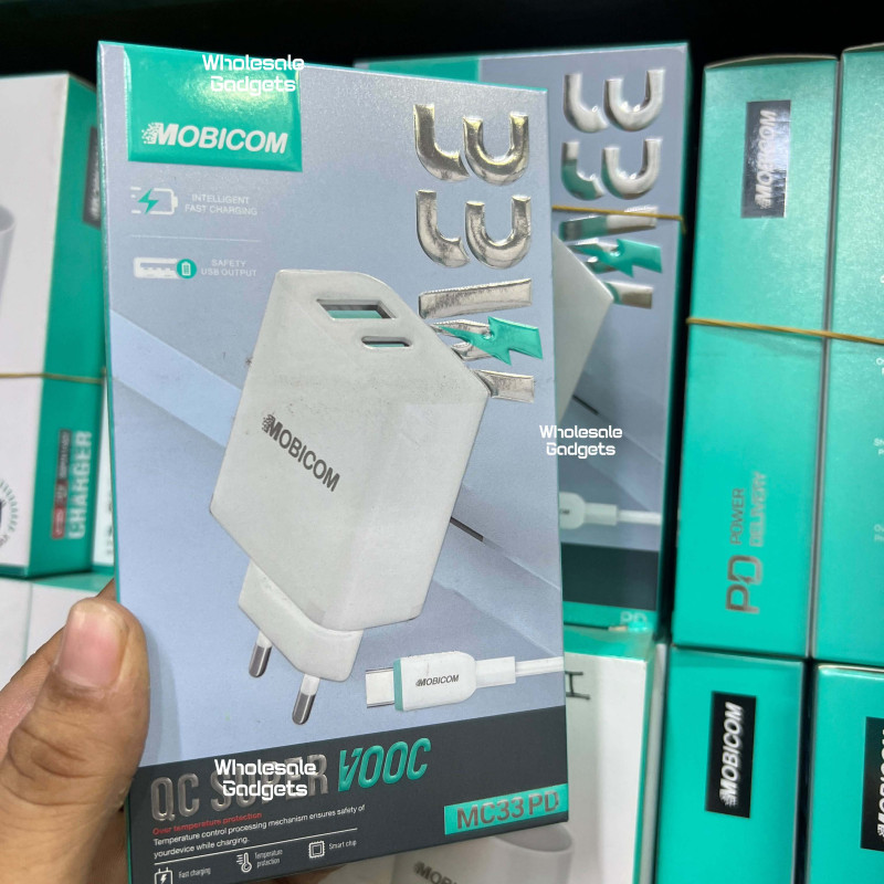 MOBICOM MC33PD 33W Super Fast Charger