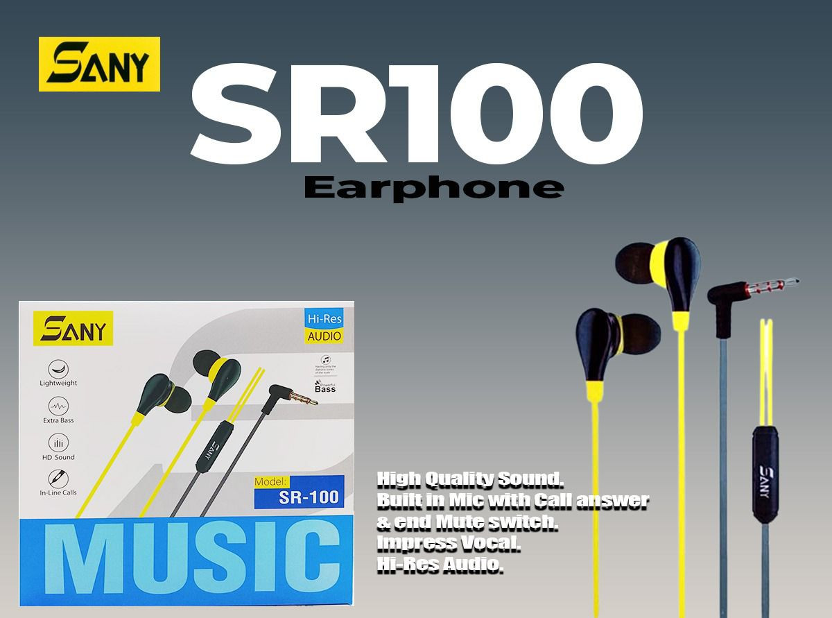Sany Earphone SR100