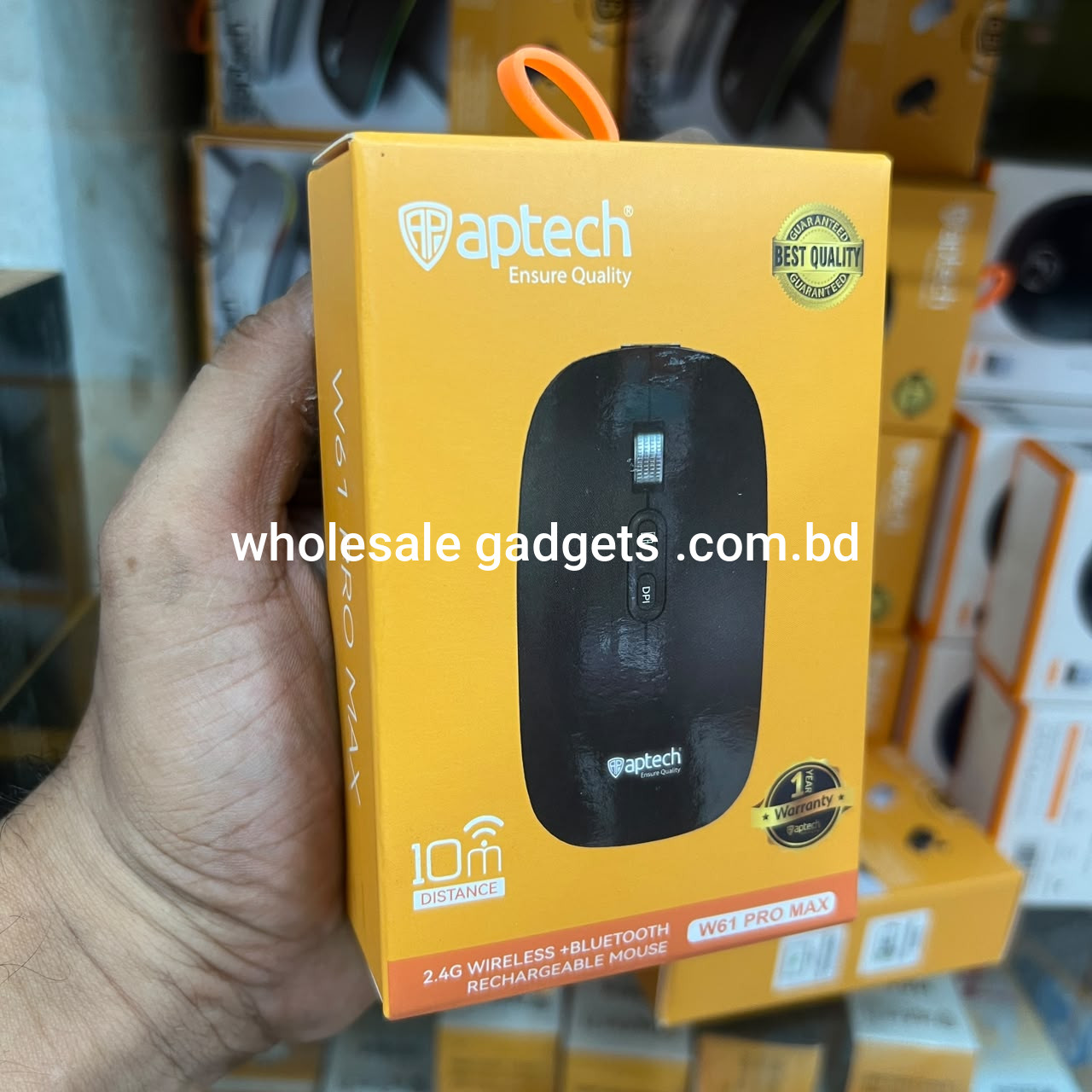 Aptech W61 Pro Max Wireless Mouse