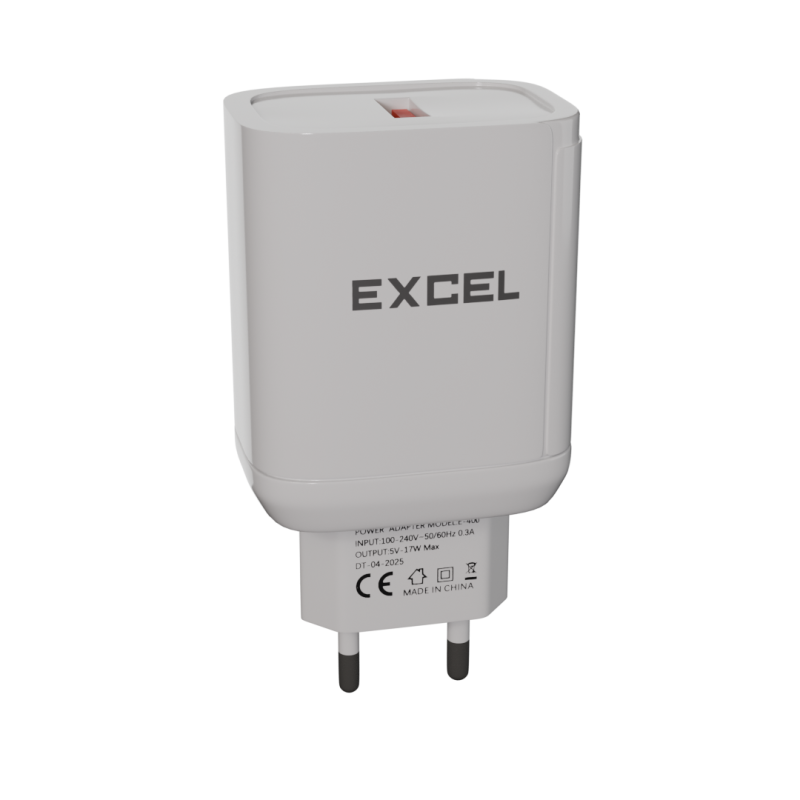 Excel E-400 USB Charger 17W Micro