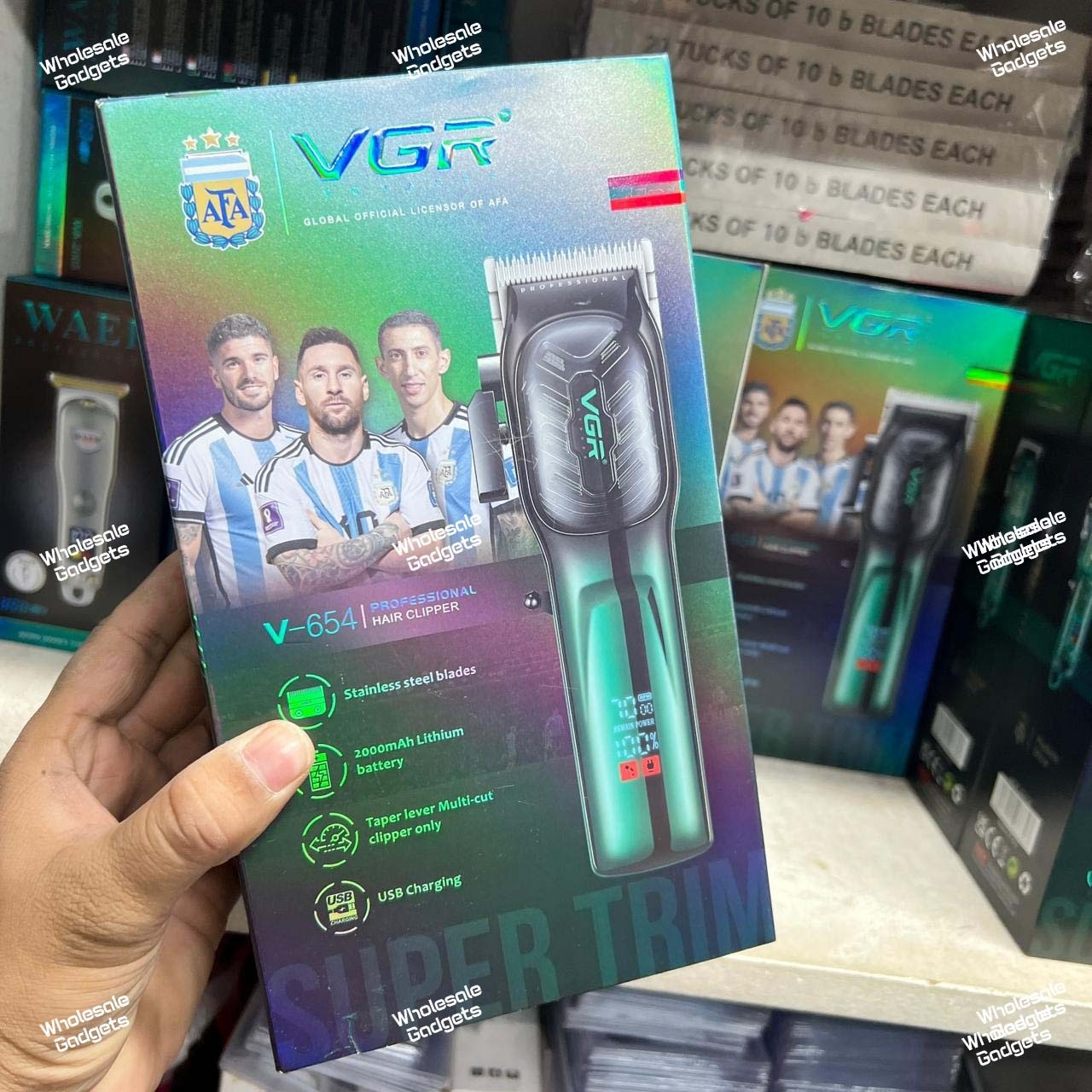 VGR V-654 Professional AC-DC Trimmer