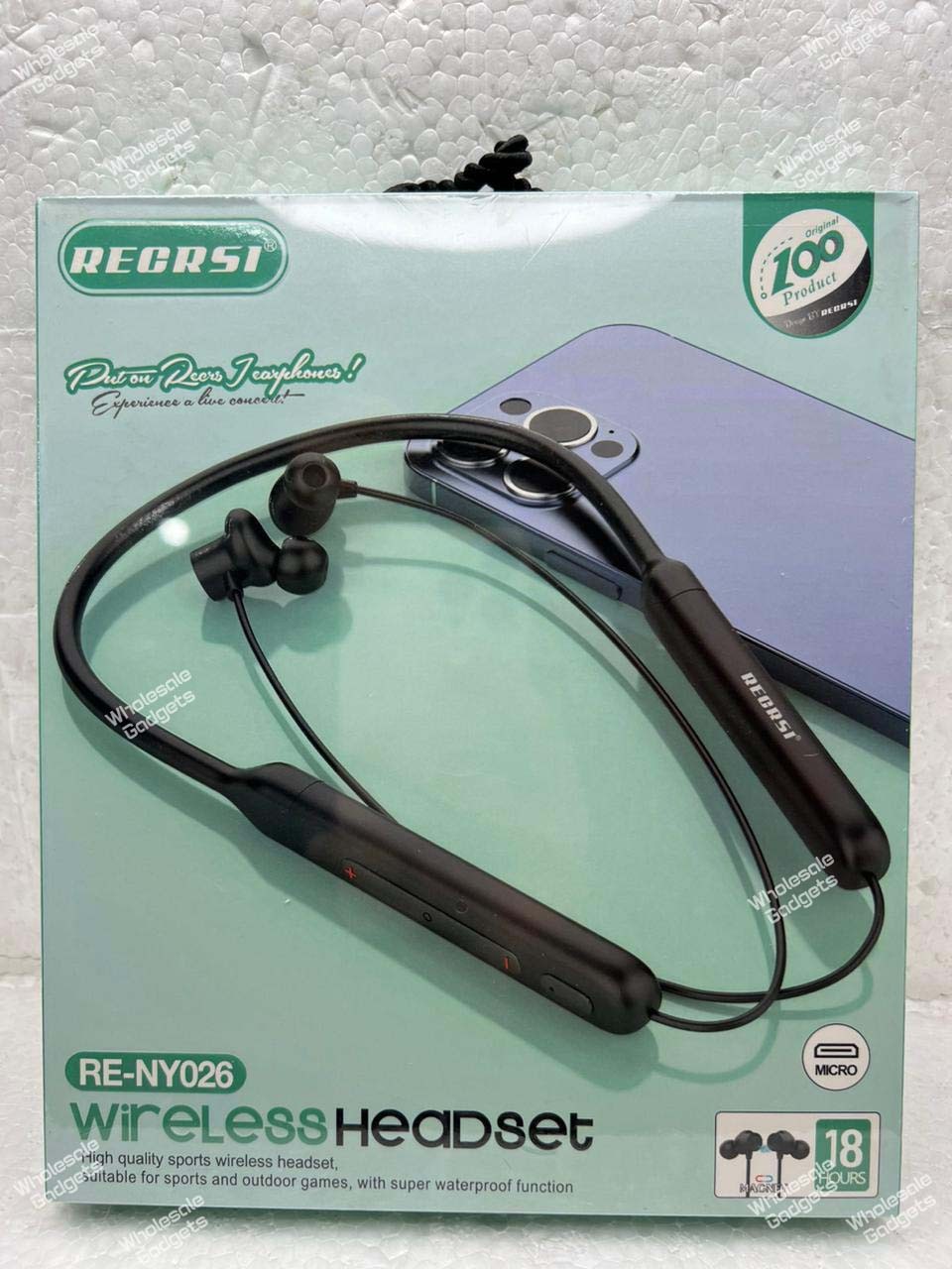 Recrsi Wireless Neck Band RE-NY026