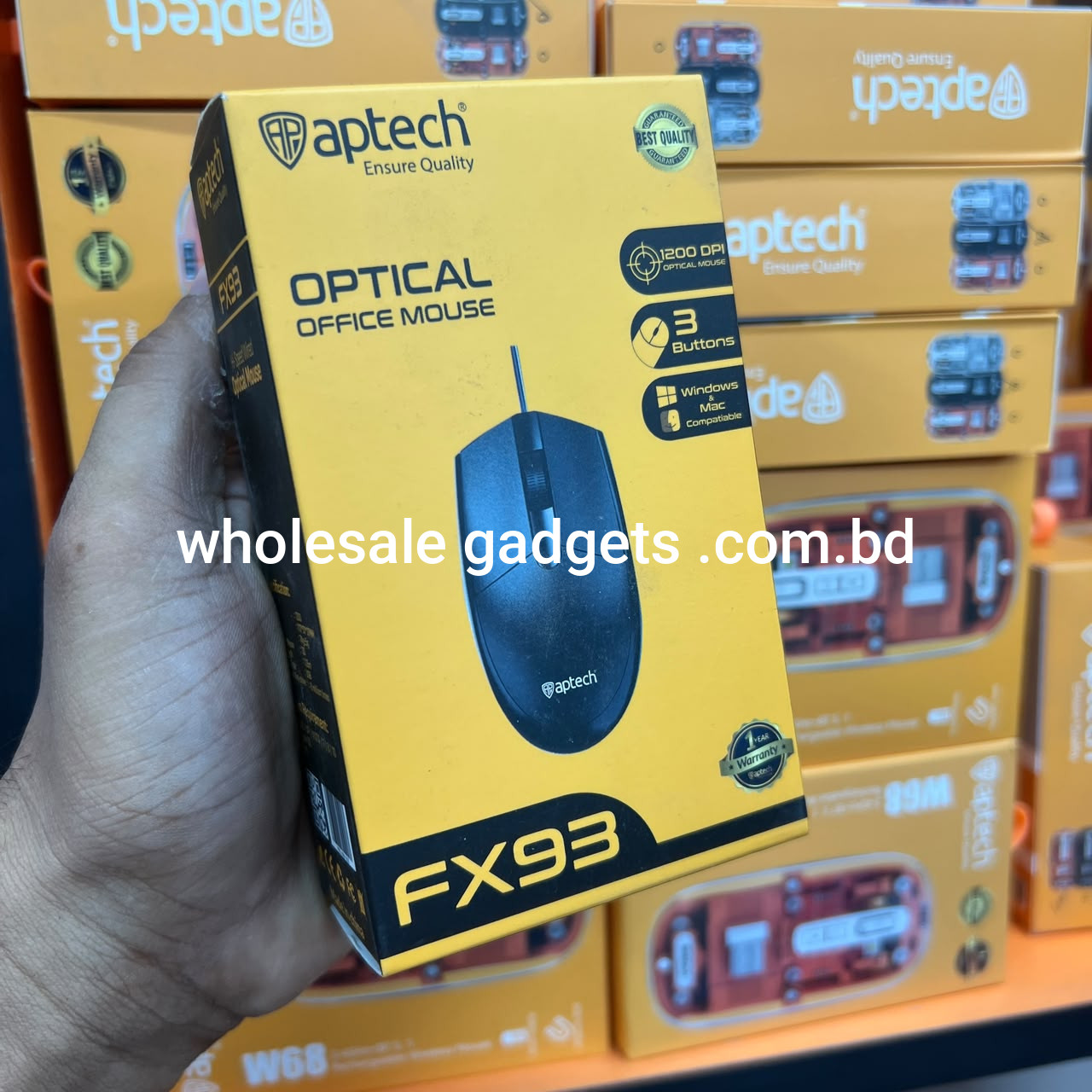 Aptech Fx-93 High precision Optical Mouse