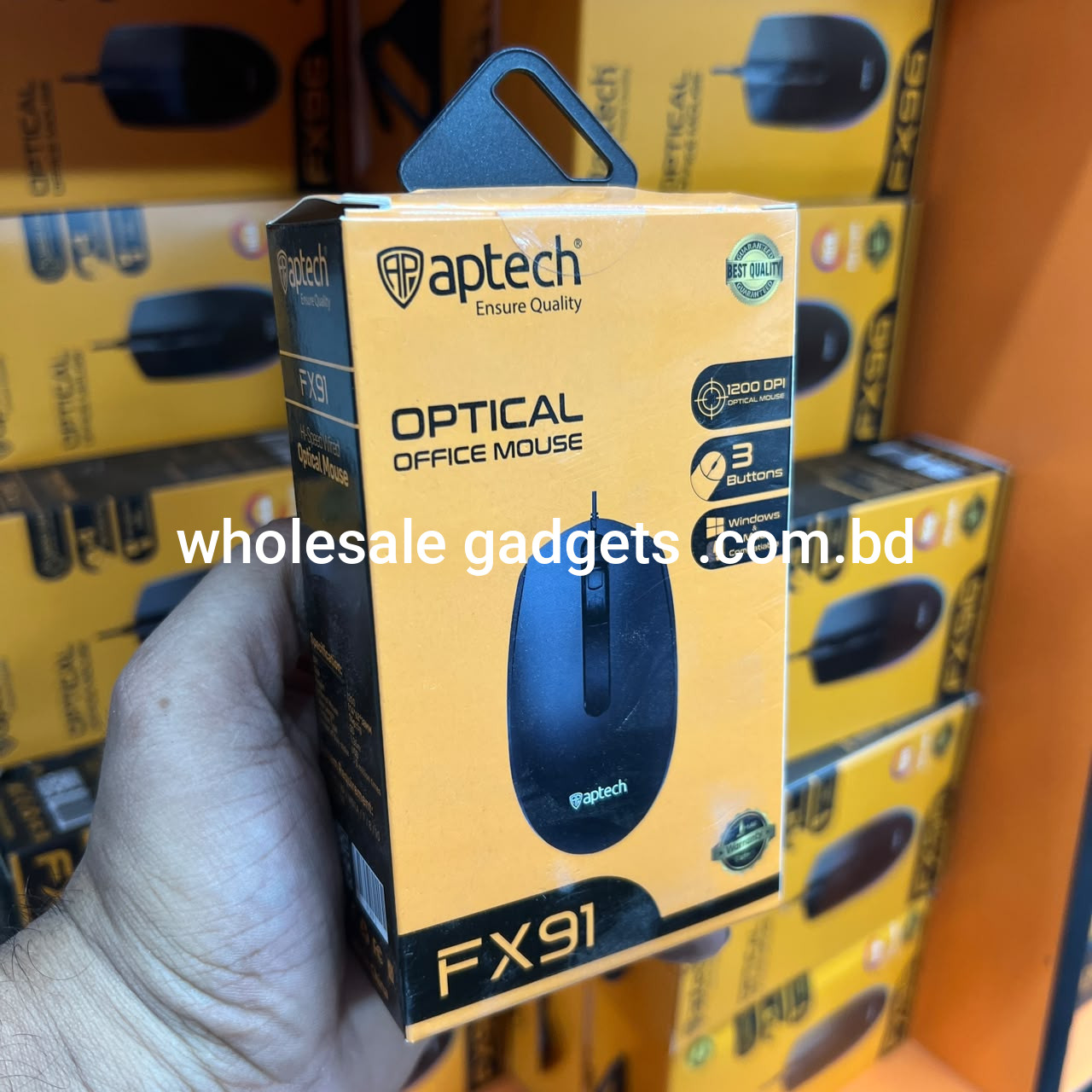 Aptech FX91 Optical Wired Mouse