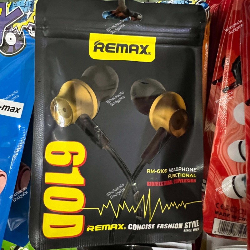 Remax RM-610D in-ear headphones
