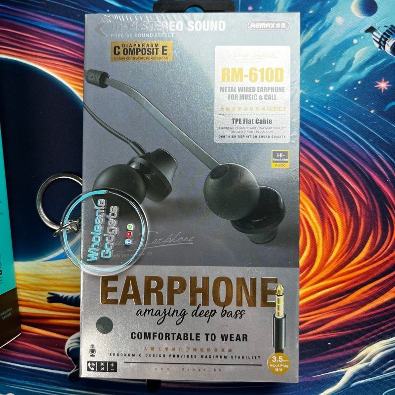 Remax RM-610D Super Bass Earphone
