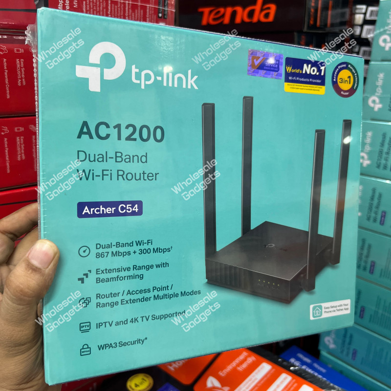 TP-Link Archer C54 AC1200 Beamforming Wi-Fi Router