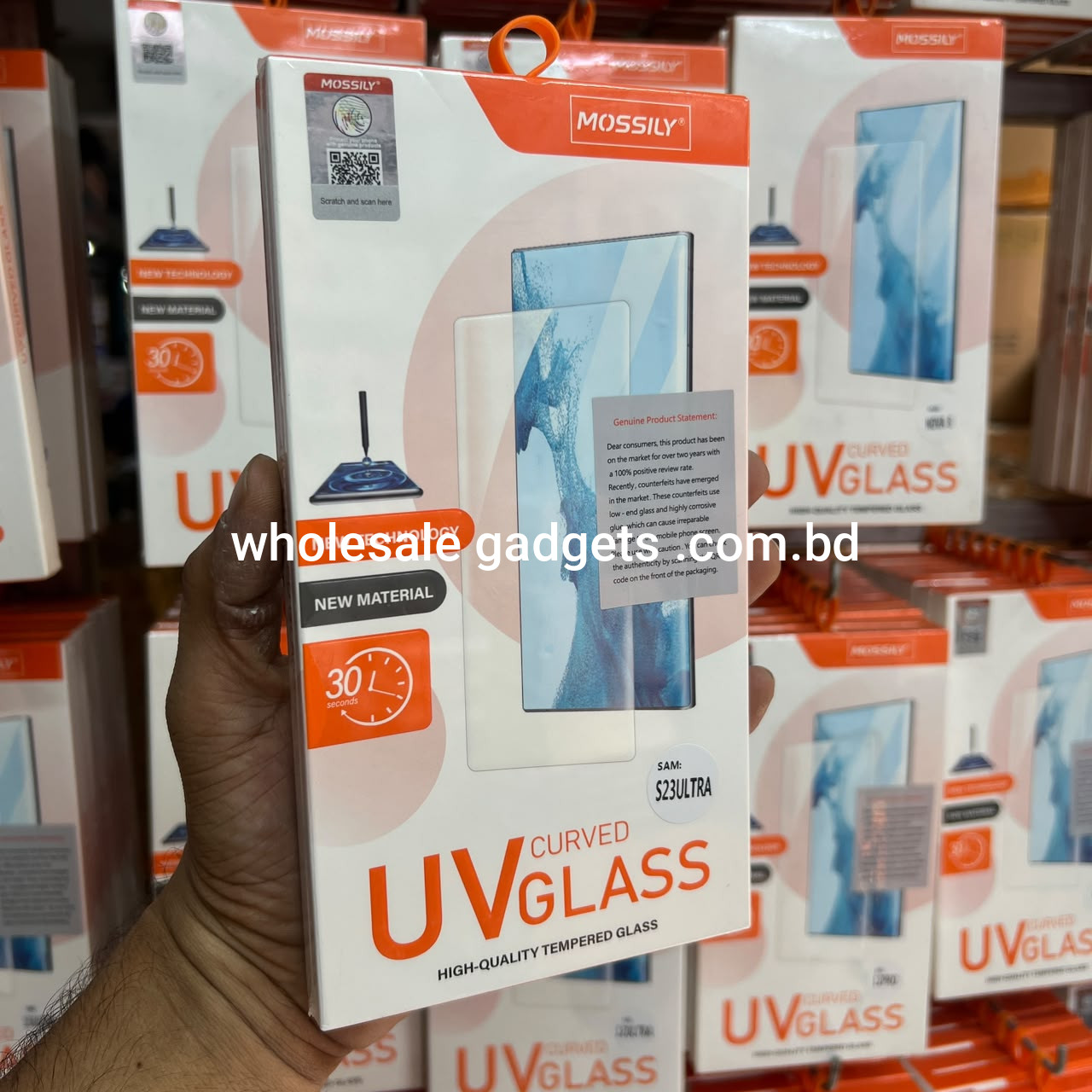 Mossily Curved Display UV Glue Glass Screen Protector