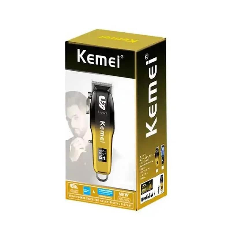 Kemei KM-709A Hair Clipper and Beard Trimmer for Men