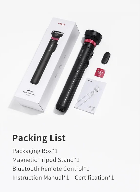 Ulanzi MT-84 Magnetic Tripod for Phone