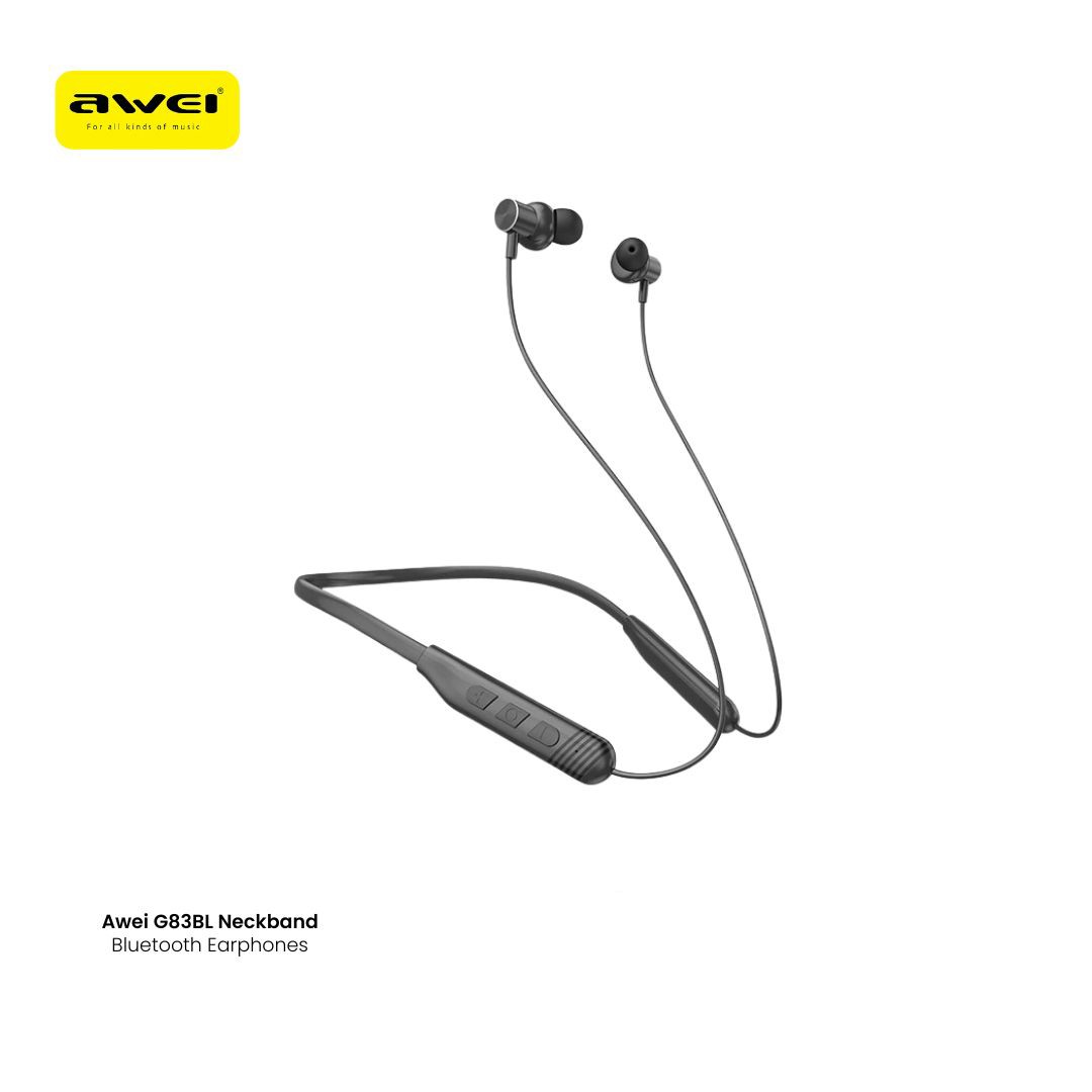 Awei G83BL Neckband Bluetooth Earphones