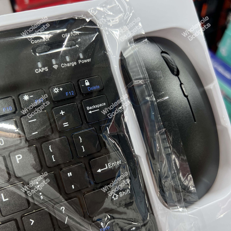 Wireless Keyboard & Mouse Combo Black