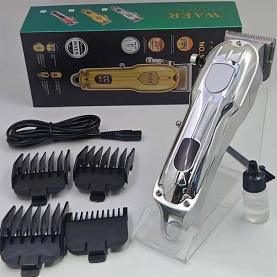 Waer WA-1989 cordless rechargeable professional hair clipper and trimmer
